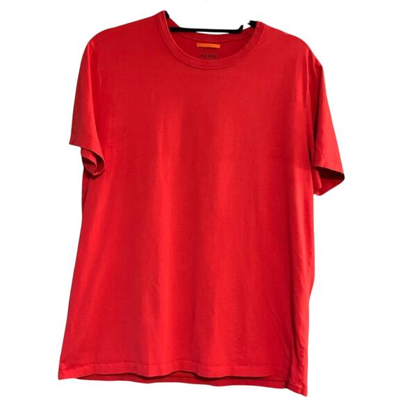 Jack Spade Men’s Red Crewneck Casual T-Shirt 100% Cotton Short Sleeve Tee Size M - Picture 1 of 6